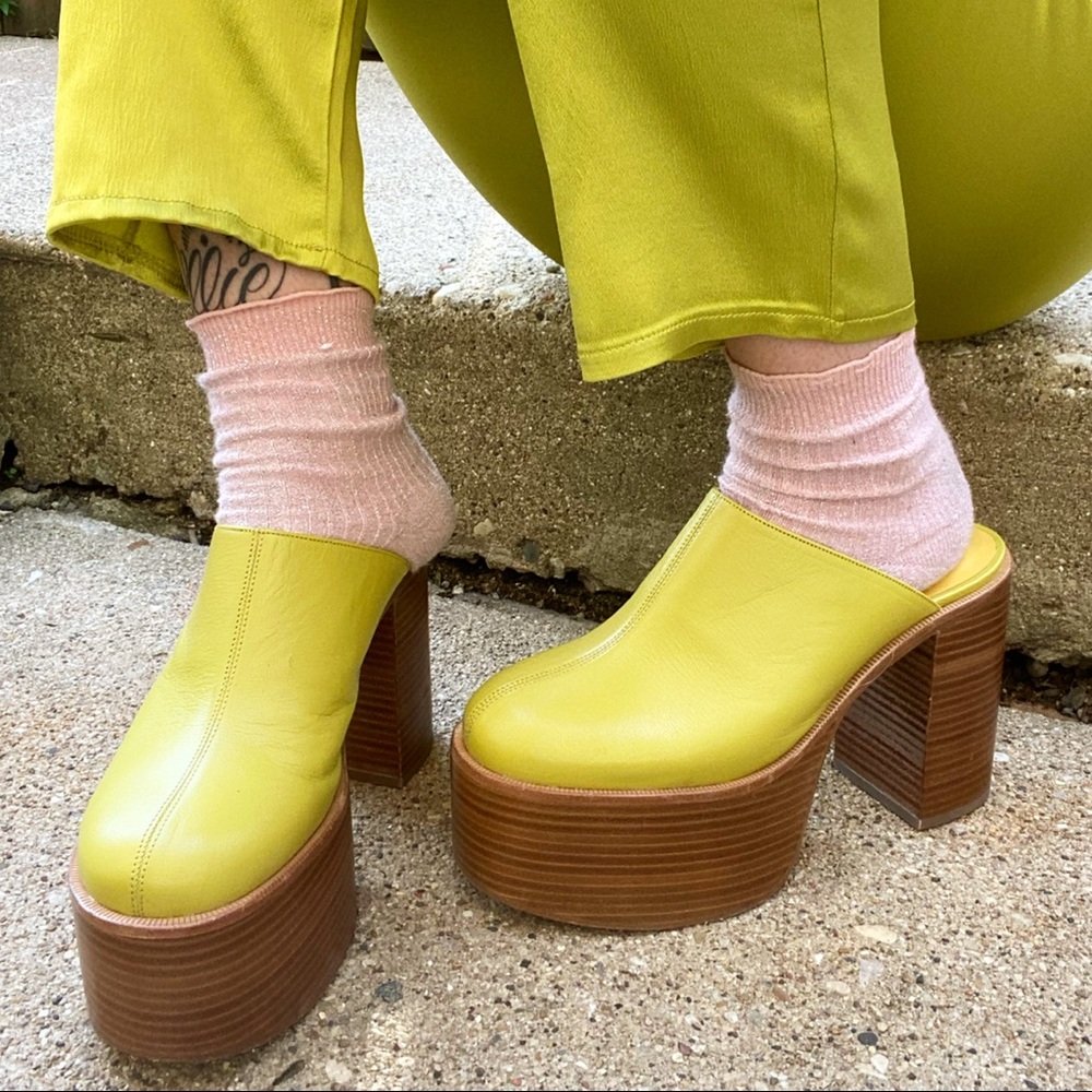 Simon Miller High Raid Clog size 7